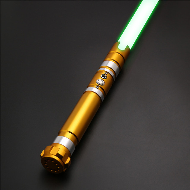 Lightsaber Dueling - metalowy miecz laserowy ze światłem RGB i regulowanym głośnikiem - prezent na Halloween i Cosplay - Wianko - 19