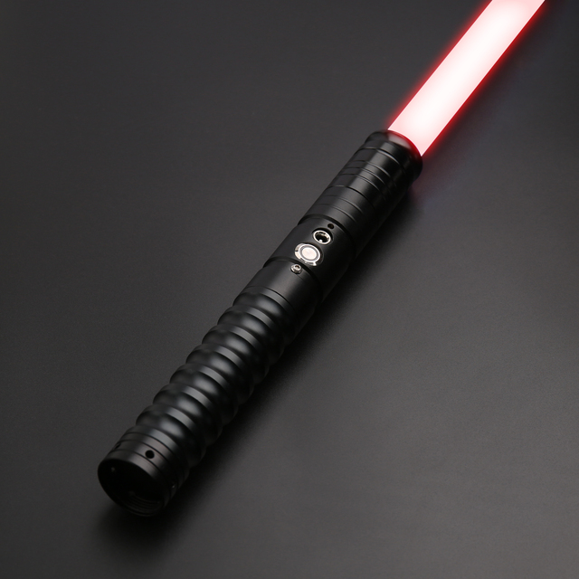 Lightsaber Dueling - metalowy miecz laserowy ze światłem RGB i regulowanym głośnikiem - prezent na Halloween i Cosplay - Wianko - 13