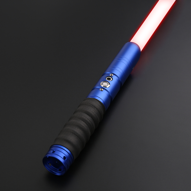 Lightsaber Dueling - metalowy miecz laserowy ze światłem RGB i regulowanym głośnikiem - prezent na Halloween i Cosplay - Wianko - 12