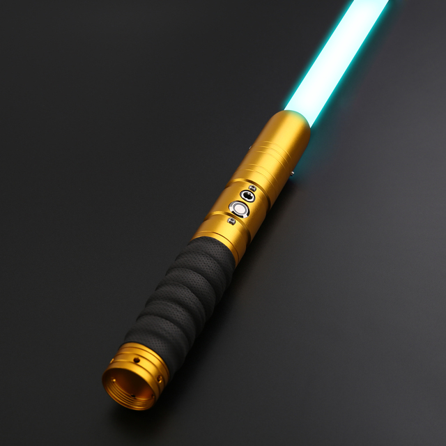 Lightsaber Dueling - metalowy miecz laserowy ze światłem RGB i regulowanym głośnikiem - prezent na Halloween i Cosplay - Wianko - 10