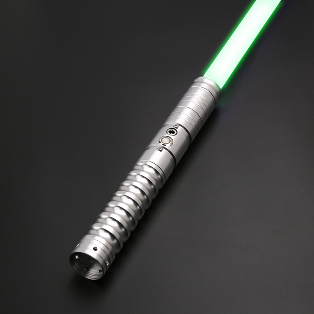 Lightsaber Dueling - metalowy miecz laserowy ze światłem RGB i regulowanym głośnikiem - prezent na Halloween i Cosplay - Wianko - 14