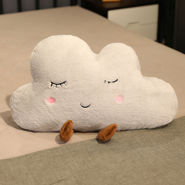 Kawaii chmura pluszowa poduszka - miękka i puchata, idealna dekoracja do domu, prezent urodzinowy dla dzieci - Wianko - 21