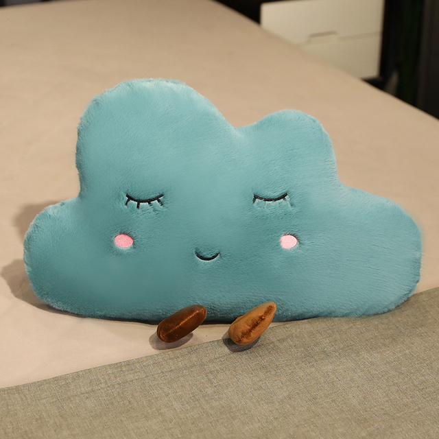 Kawaii chmura pluszowa poduszka - miękka i puchata, idealna dekoracja do domu, prezent urodzinowy dla dzieci - Wianko - 20