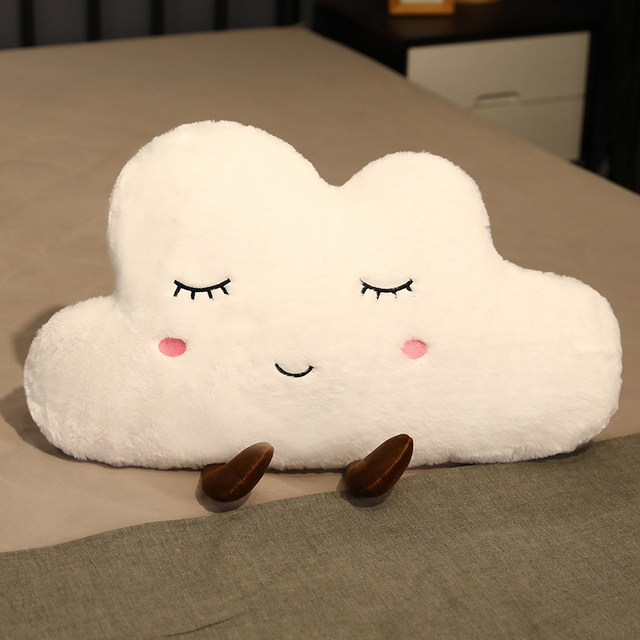 Kawaii chmura pluszowa poduszka - miękka i puchata, idealna dekoracja do domu, prezent urodzinowy dla dzieci - Wianko - 18