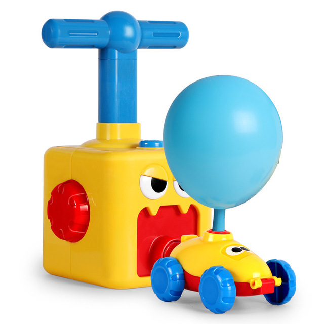 Inercyjny samochód nadmuchiwany - zabawka edukacyjna i eksperyment naukowy dla dzieci - odlewany pojazd - Wianko - 8