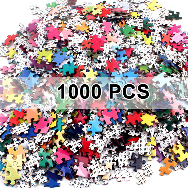 Puzzle Jigsaw 1000 sztuk Ziemia Księżyc Okrągłe - Wianko - 12