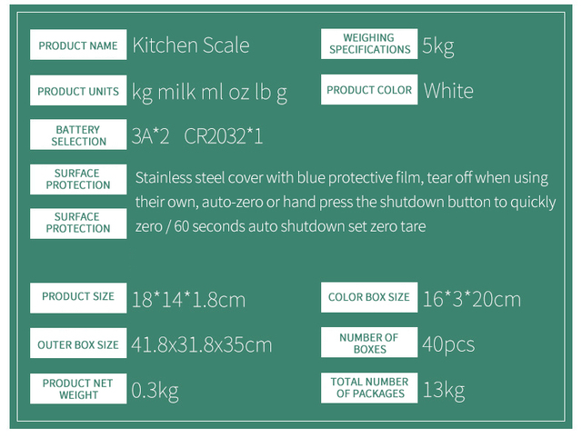 Waga kuchenna analityczna 10/5 kg ze stali nierdzewnej i wyświetlaczem LCD - idealna do diety, precyzyjne pomiary, użytkowanie domowe - Wianko - 3