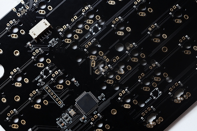 Niestandardowa klawiatura mechaniczna XD87 XD80 obsługująca TKG-TOOLS, z podświetleniem Underglow RGB i programowalną płytą PCB GH80, typ C - Wianko - 13