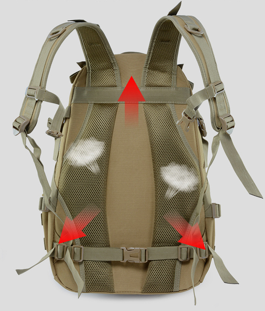 Tactical Army Molle 40L - plecak wspinaczkowy wojskowy mężczyźni - Wianko - 7