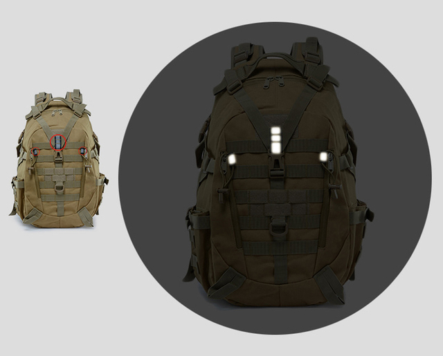 Tactical Army Molle 40L - plecak wspinaczkowy wojskowy mężczyźni - Wianko - 9