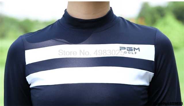 Kobieta PGM - miękki t-shirt do gry w golfa - oddychający, szybkoschnący, długi rękaw, plisowana szczupła spódnica - Wianko - 7