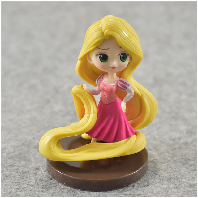 Figurki Mini księżniczka śnieg biała syrenka Disney 8 sztuk 6-8 cm PVC - wysoka jakość - Wianko - 7