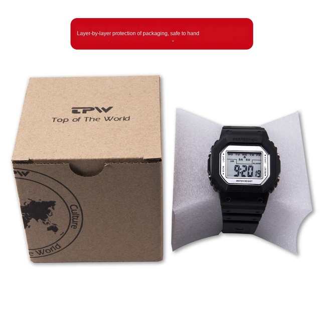 Zegarek mężczyźni Relojes Deportivos cyfrowy Retro złoty elektroniczny S Shock Sport z silikonowym paskiem, idealny dla aktywności fizycznej - Wianko - 16