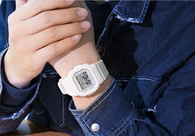 Zegarek mężczyźni Relojes Deportivos cyfrowy Retro złoty elektroniczny S Shock Sport z silikonowym paskiem, idealny dla aktywności fizycznej - Wianko - 15