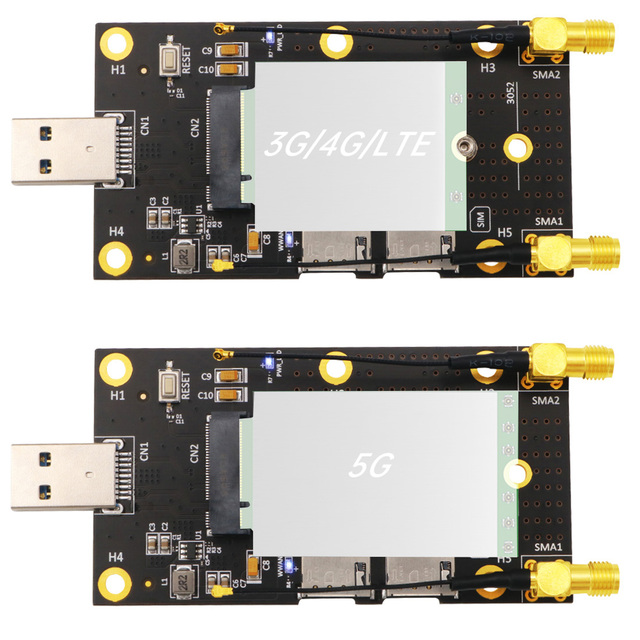 Karta rozszerzeń M.2 na USB 3.0 z dwoma gniazdami, karta NANO SIM, obsługa 3G/4G/5G, wifi - Wianko - 17