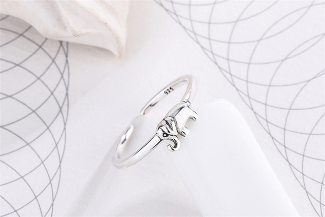 Sterling Silver pierścień z regulowanym rozmiarem, elegancka biżuteria z motywem słońca - Wianko - 23