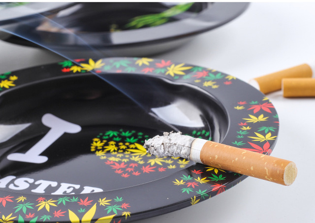 Przenośna popielniczka projektanta Osobowość Twórcza do tytoniu z tacą na cygaro i słomką - Wianko - 13