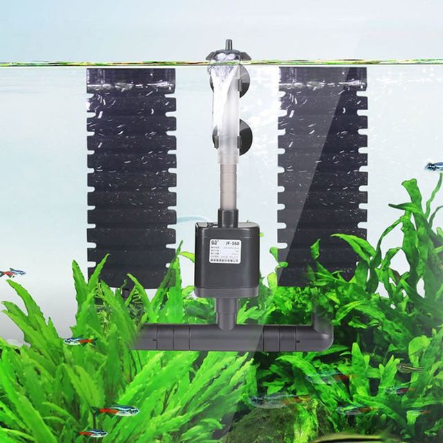 Akwarium zatapialna pompa filtrująca podwójna gąbka biochemiczna i pompa powietrza - sprzęt do stosowania w wodzie - Wianko - 13