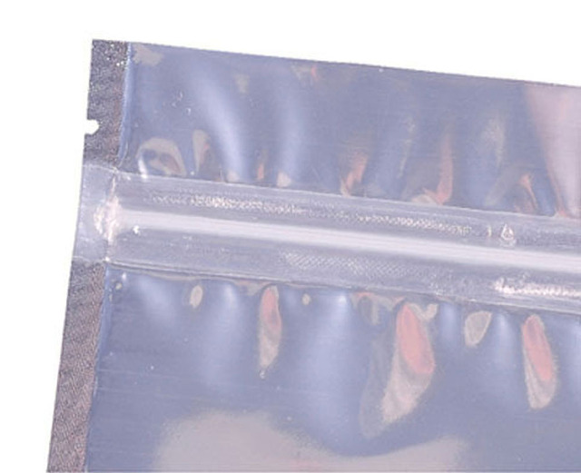 Opakowania do przechowywania żywności: 50 szt. holograficznych torebek laserowych z zamkiem błyskawicznym i aluminiową folią Mylar - Wianko - 11