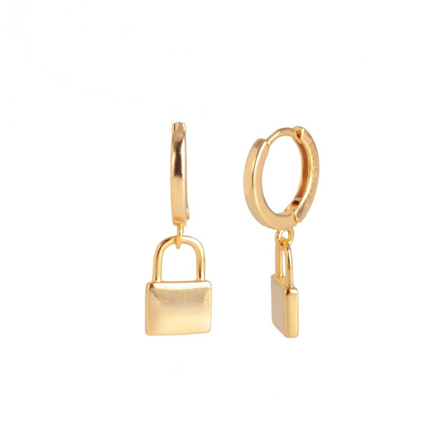 Srebrne kolczyki koła BOAKO 925 Sterling dla kobiet - luksusowa biżuteria Pendientes 2020 moda - Wianko - 1