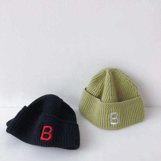 Ciepłe dzianinowe czapki dla dzieci - jesień/zima 11 kolorów - Wianko - 13