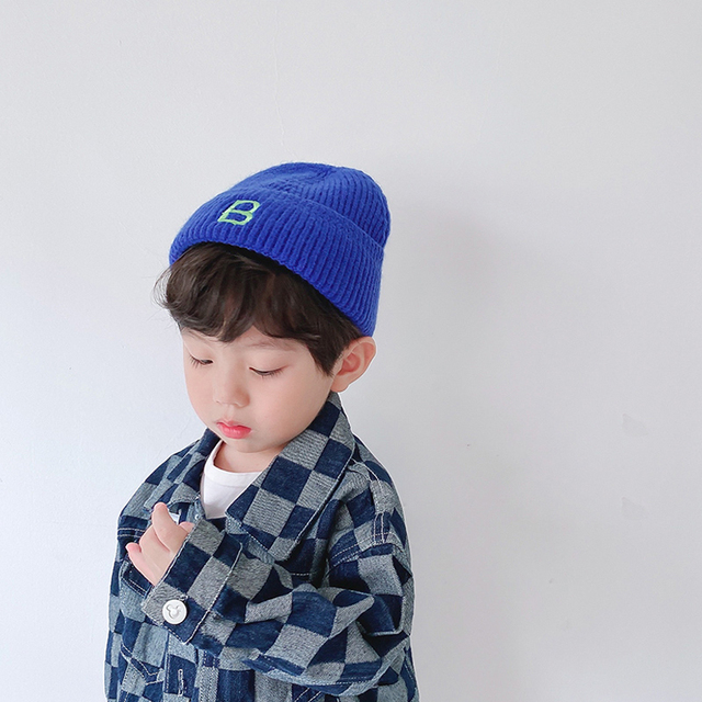 Ciepłe dzianinowe czapki dla dzieci - jesień/zima 11 kolorów - Wianko - 3