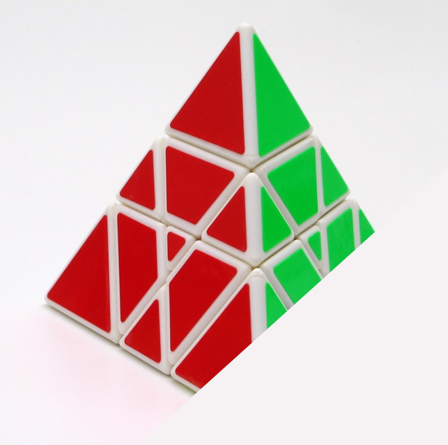 YongJun Wieża Piramida 3x3x3 Magiczna Kostka - Szybka Zawodowa Puzzle Antystres dla Dzieci - Wianko - 2