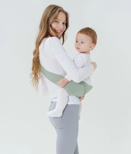 Chusta do noszenia dzieci: śpiący pasek nosidło dla niemowląt, regulowana talia, spódniczka bawełniana - Wianko - 17