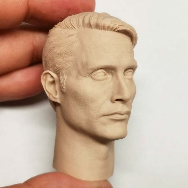 Figurka akcji Mads Mikkelsen Szef Sculpt w skali 1/6 dla 12'' lalki - nr 609 - Wianko - 2