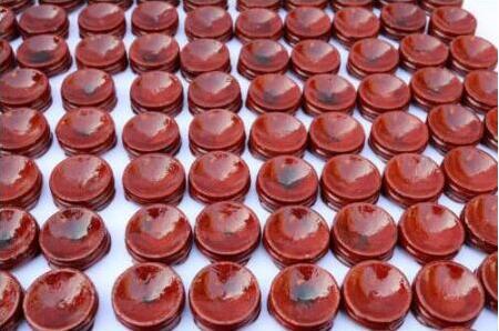 Drewniane wieże stoiska Crystal Sphere - 100 czerwonych patyn - gospodarstwo - figurki i miniatury - Wianko - 2