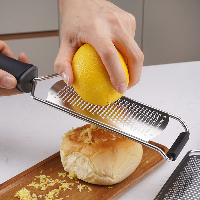 Tarka do sera z ostrym nożem do skórki cytryny oraz polerowaniem - narzędzie do kuchni - Wianko - 1