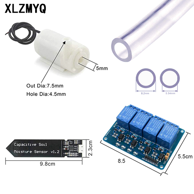 Automatyczne nawadnianie DIY Kit: Moduł przekaźnikowy z czujnikiem wilgotności gleby dla własnego systemu podlewania - Wianko - 12