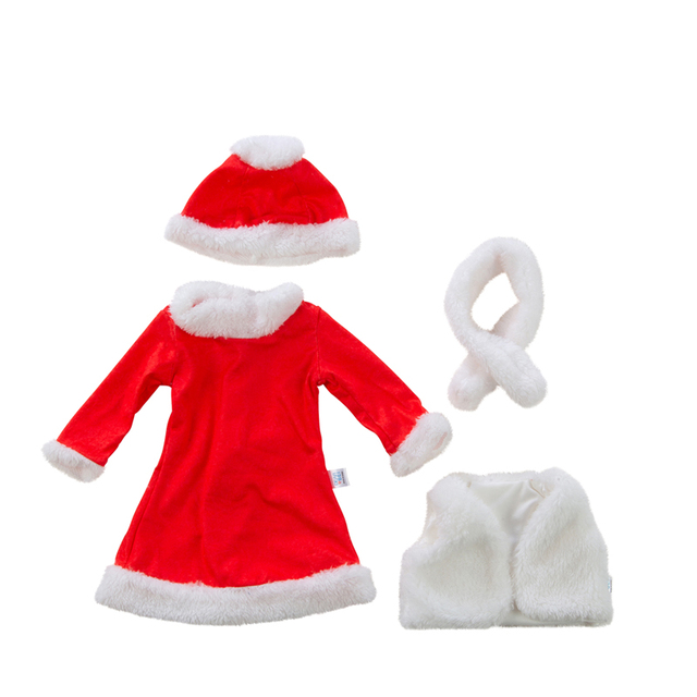 Nowy zestaw ubranek na Boże Narodzenie dla lalek reborn i lalki o długości 43 cm - Wianko - 10