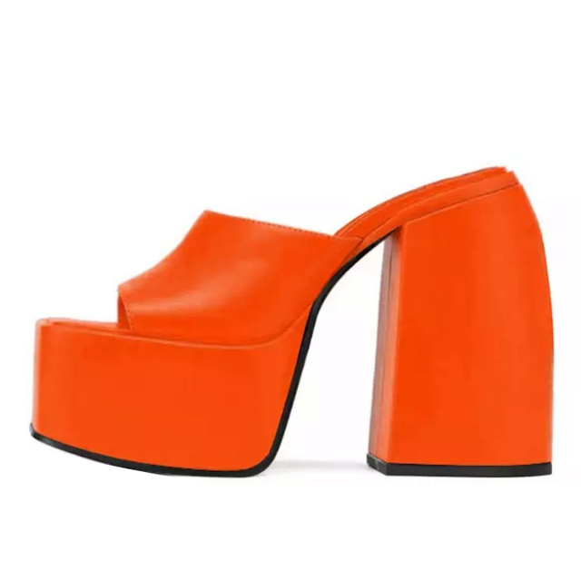 Nowe sandały na platformie dla kobiet o dużych rozmiarach 34-43, imprezowe klapki na wysokim obcasie, idealne na letnie noce i uroczystości ślubne - Wianko - 7