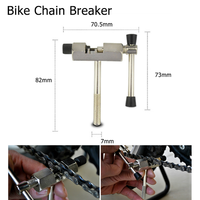 Zestaw narzędzi do naprawy rowerów MTB i rowerów szosowych 8 sztuk: uchwyt do cięcia łańcucha, ściągacz koła zamachowego, ściągacz do korb, klucz do konserwacji - Wianko - 10