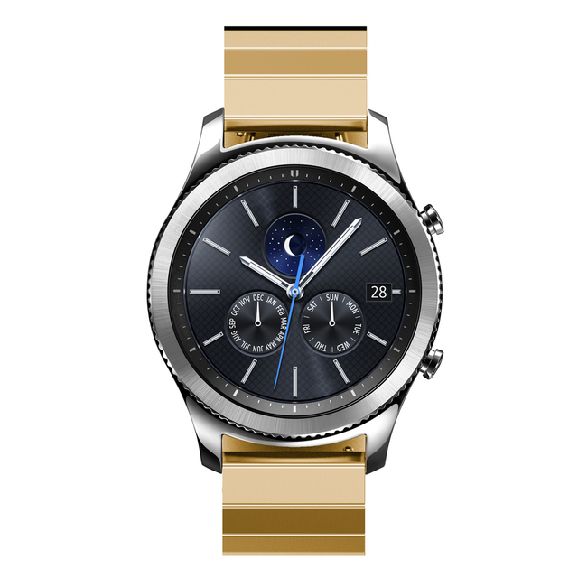 Metalowy pasek do zegarków Samsung Galaxy Watch3/Active2/Gear S3, Huawei Watch GT/GT2, Amazfit GTR - wysoka jakość i atmosfera akcesoriów - Wianko - 3