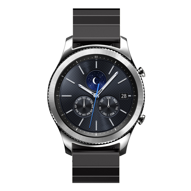 Metalowy pasek do zegarków Samsung Galaxy Watch3/Active2/Gear S3, Huawei Watch GT/GT2, Amazfit GTR - wysoka jakość i atmosfera akcesoriów - Wianko - 9