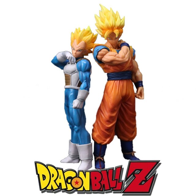 Figurka Dragon Ball Z Son Goku Super Saiyan Vegeta - Zabawka do kolekcjonowania - Wianko - 1