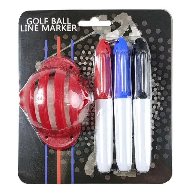 Przenośna piłka golfowa Line Liner Scriber - szablon znacznika rysunek narzędzie wyrównujące 27RD - Wianko - 4