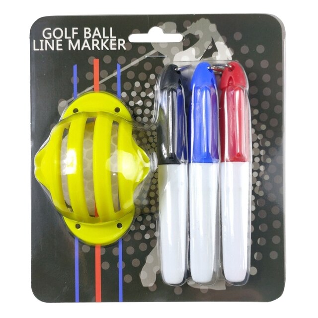 Przenośna piłka golfowa Line Liner Scriber - szablon znacznika rysunek narzędzie wyrównujące 27RD - Wianko - 3