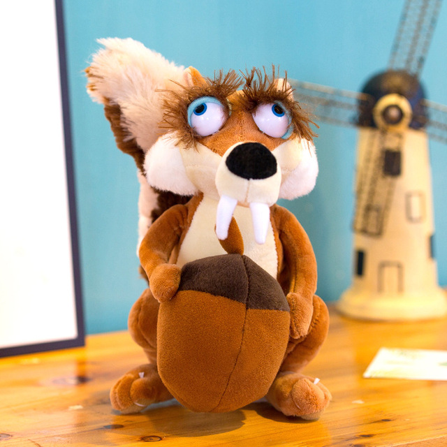 Wiewiórka Sid Scrat Django Pudcoco - pluszowa zabawka niemowlęca z filmu Epoka lodowcowa 3 - Wianko - 5