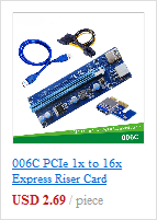 PCI-E Riser011 V011 Pro - Kabel Adapter GPU 1X do X16 6-pin - dla karty wideo - Wianko - 8