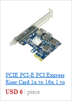 PCI-E Riser011 V011 Pro - Kabel Adapter GPU 1X do X16 6-pin - dla karty wideo - Wianko - 6