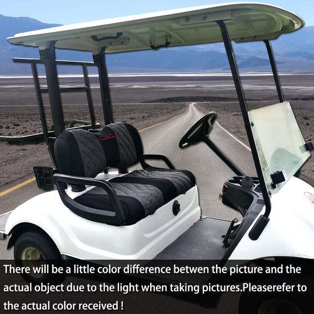Pokrowce na wózek golfowy EZGO TXT i RXV - oddychający poliester z siateczką, zmywalne, nowe - Wianko - 6