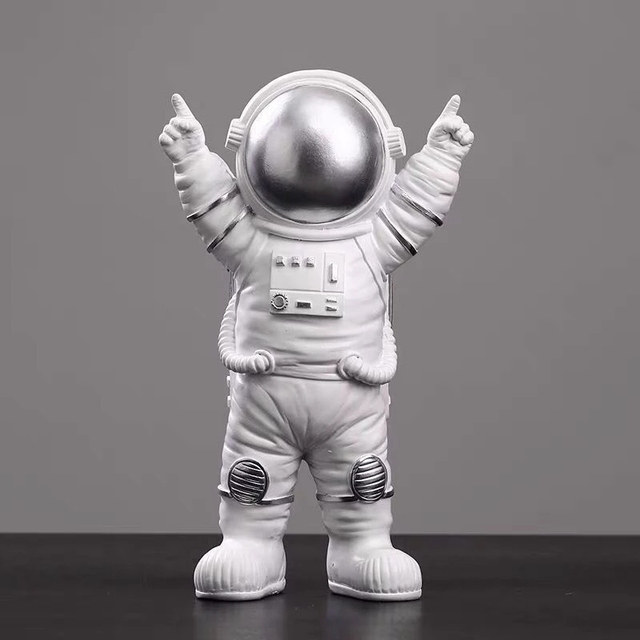 Zestaw dekoracji DIY Astronauta - Mini Figurka Rysunek Beeldje Pop Home Decor, idealny prezent - Wianko - 9