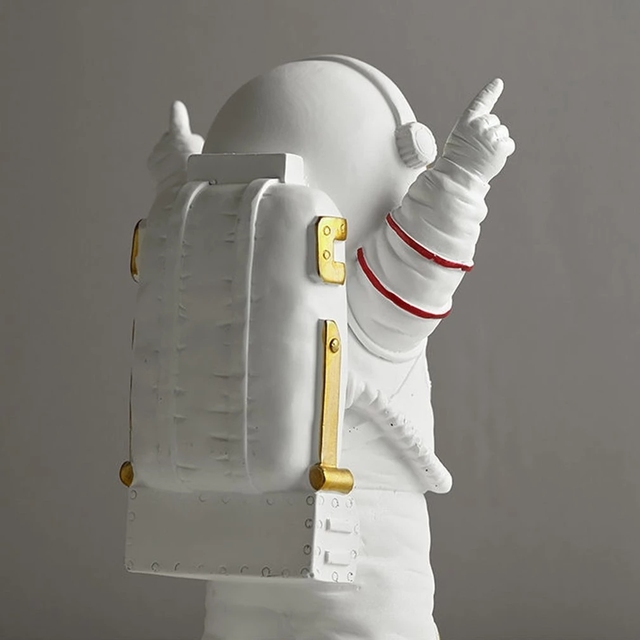Zestaw dekoracji DIY Astronauta - Mini Figurka Rysunek Beeldje Pop Home Decor, idealny prezent - Wianko - 7