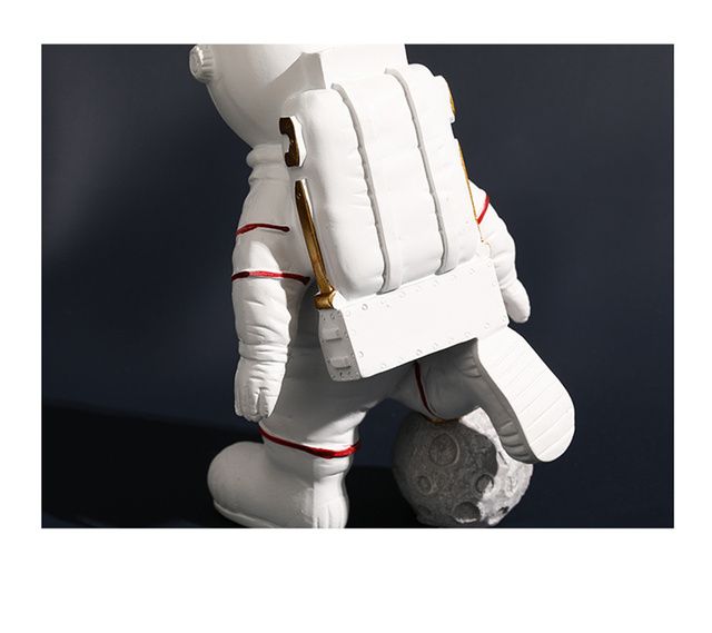 Zestaw dekoracji DIY Astronauta - Mini Figurka Rysunek Beeldje Pop Home Decor, idealny prezent - Wianko - 6