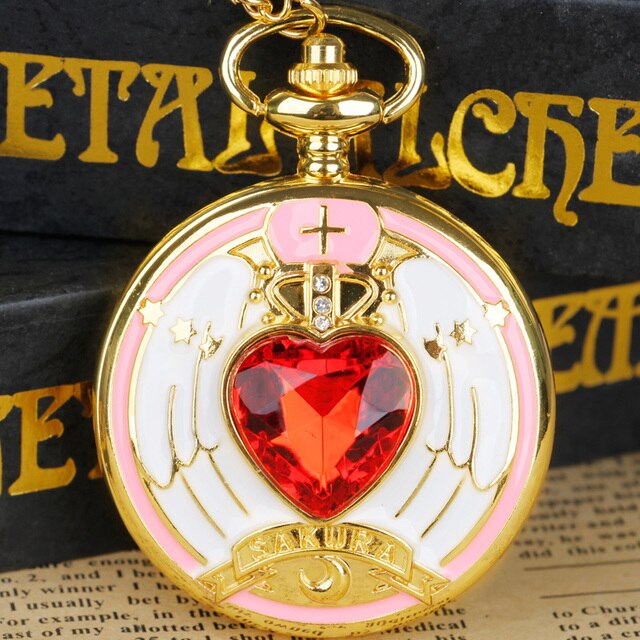 Zegarek kieszonkowy fioletowe serce - top marka, kwarcowy, stylowy wzór, naszyjnik z łańcuchem - prezenty dla mężczyzn i kobiet - Wianko - 4