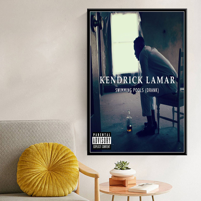 Albumy muzyczne Hip Hop Rap - plakaty artystyczne na płótnie dla salonu Home Decor - Wianko - 6