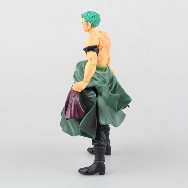 Figurka Roronoa Zoro z anime ONE PIECE - model DIY, stawy ruchome - zabawka dla chłopców - Wianko - 6
